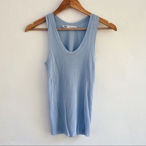 Zara Blue Tank